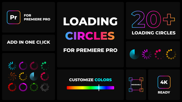 Loading Circles Animation Pack