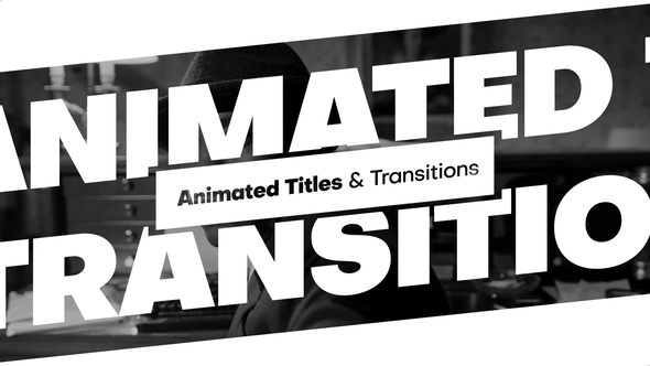 Transitions & Animated Titles for Premiere Pro