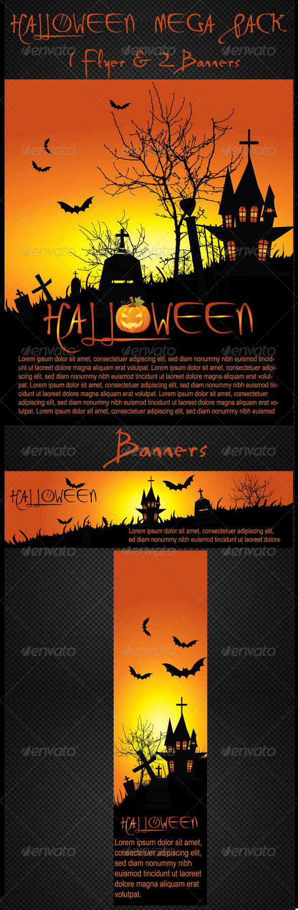 Halloween Flyer & Banners - Halloween Seasons/Holidays