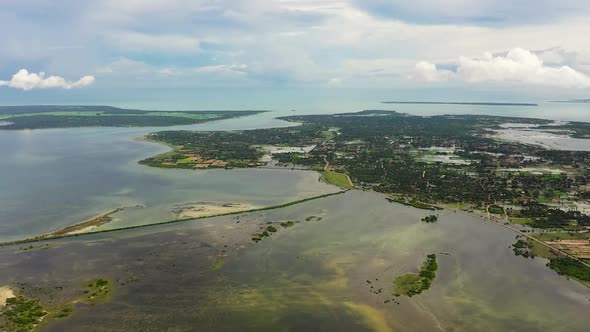 Seascape with Tropical Islands alt