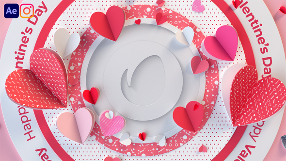 Happy Valentines Day Logo Logo Stings template preview