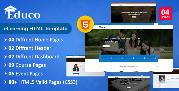 Special Education - eLearning Html Template