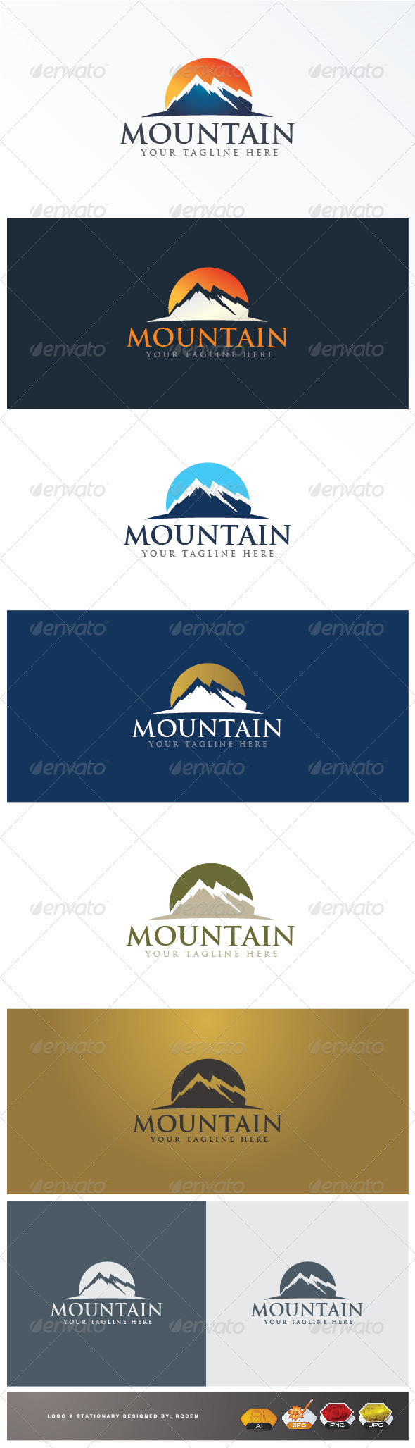 mountain logo - Logo Templates