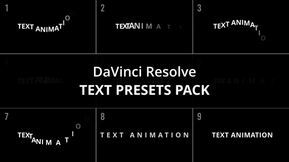 Text Presets Pack