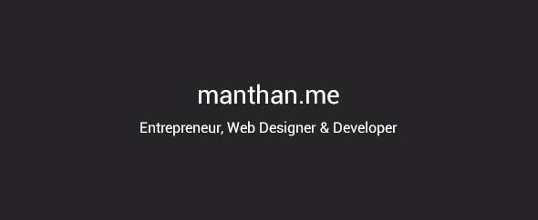 Manthan.me
