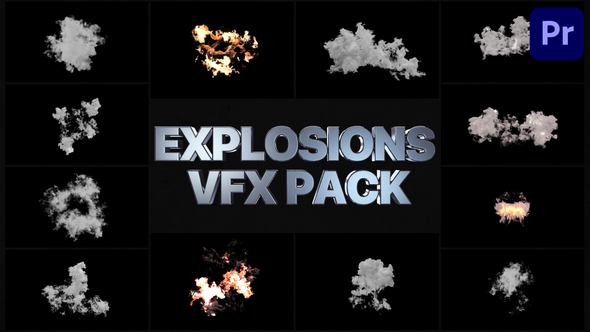 VFX Explosions for Premiere Pro MOGRT