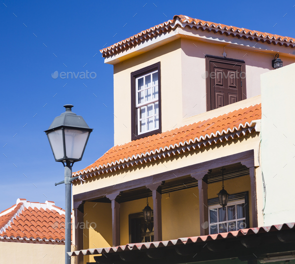 San Andres Houses in La Palma, Spain - Stock Photo - Images
