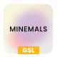 Minemals - Minimalis Gradient Google Slides Template