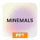 Minemals - Minimalis Gradient PowerPoint Template