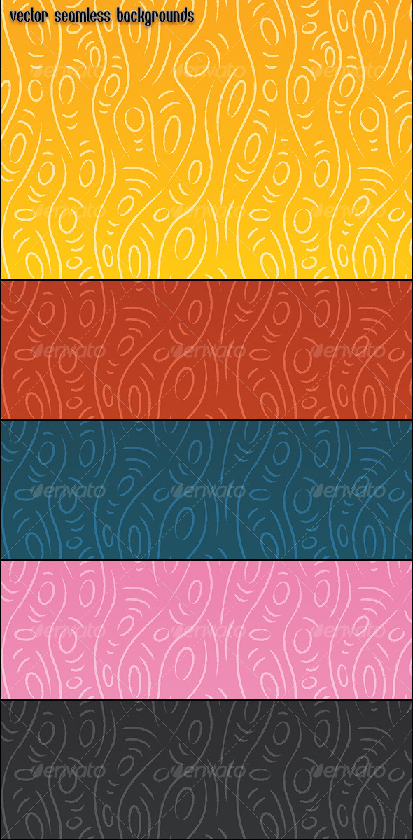 Retrovos vector patterns - Patterns Decorative
