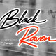 Black Raven Handwritten Font