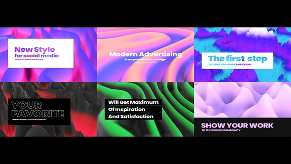 Titles And Backgrounds For After Effects Titles template preview