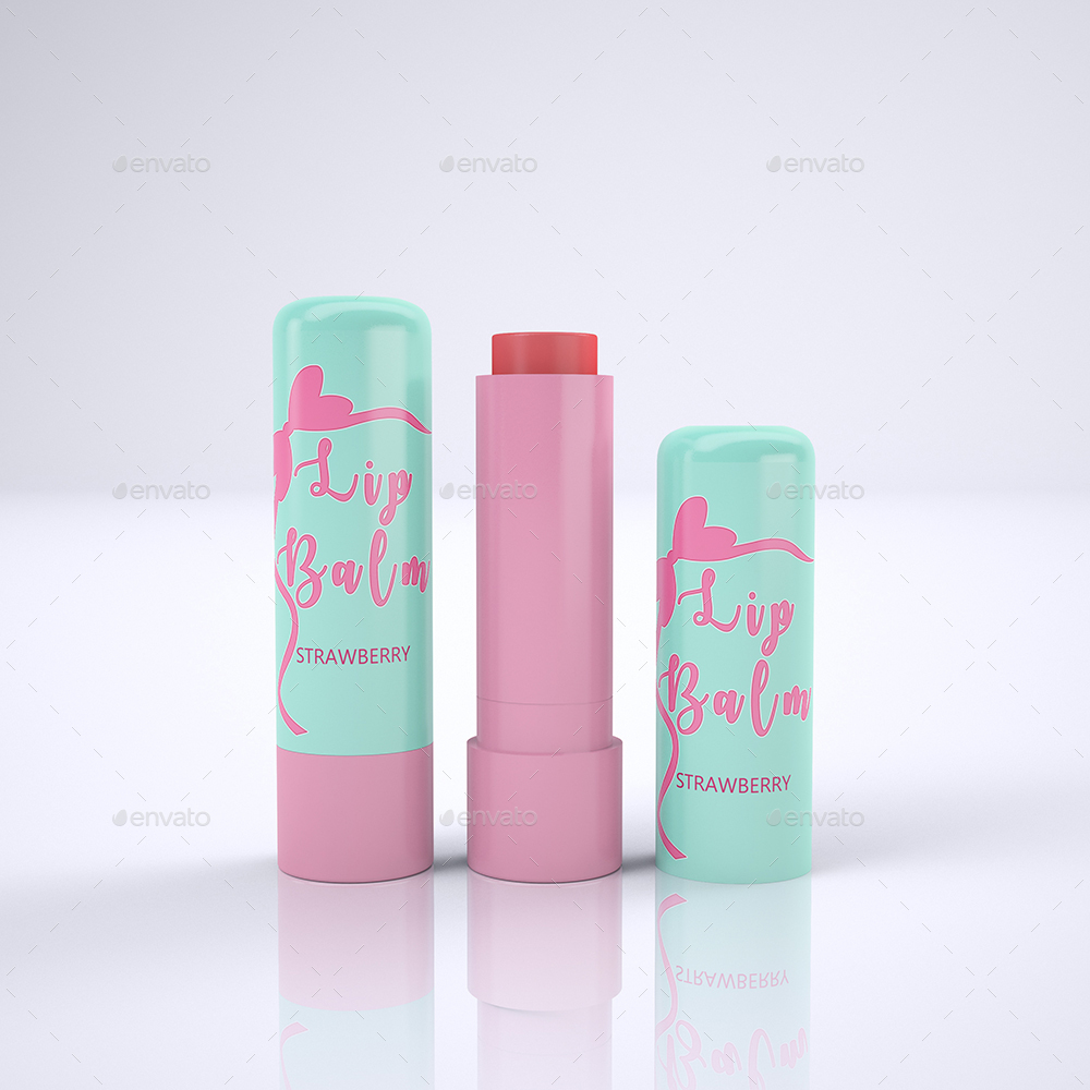 Lip Balm Mockup, Graphics GraphicRiver