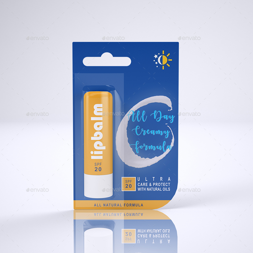 Lip Balm Mockup, Graphics GraphicRiver