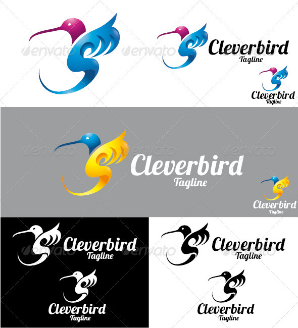 Cleverbird Logo - Animals Logo Templates