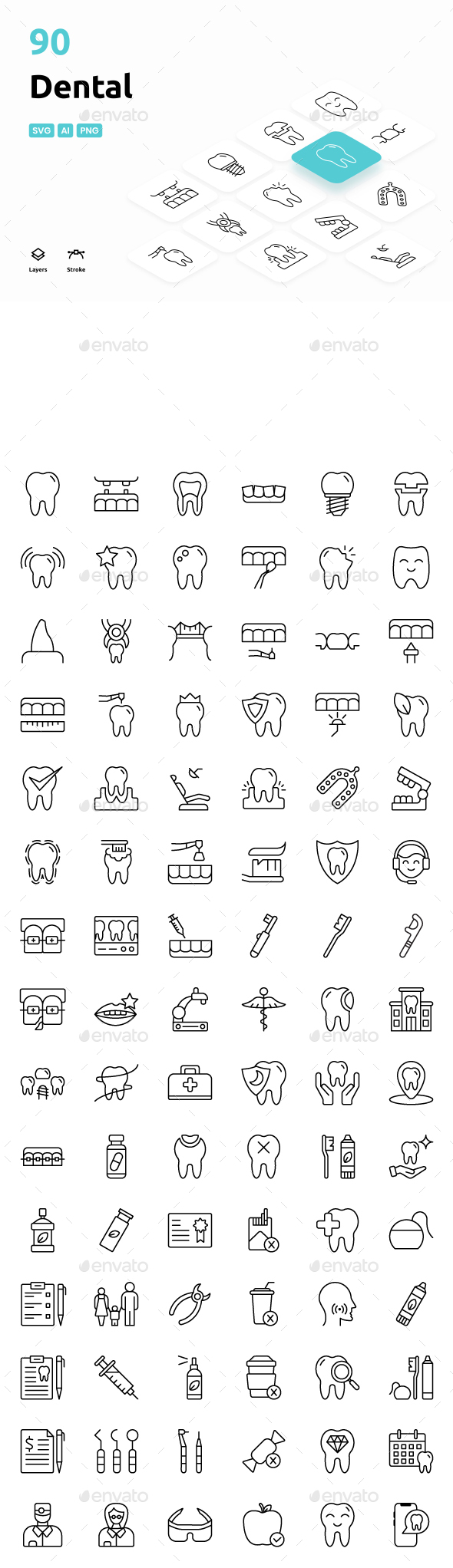 Dental - Icons Pack