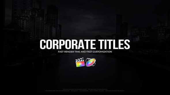 Corporate Titles for FCPX