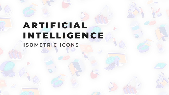 Artificial Intelligence - Isometric Icons