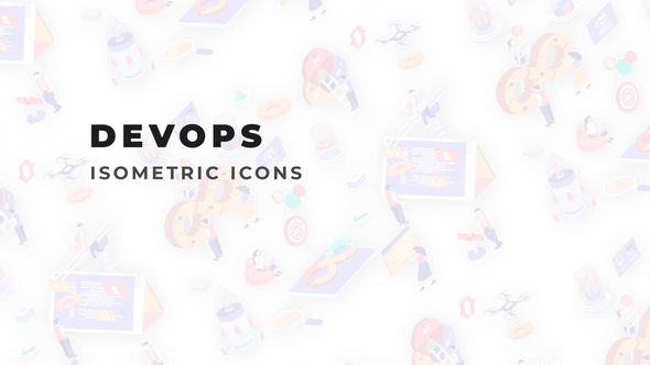 DevOps - Isometric Icons