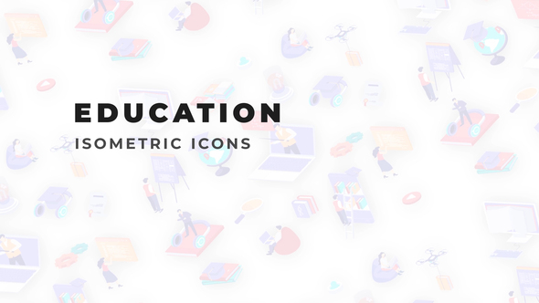 Education - Isometric Icons