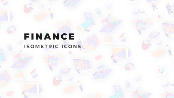 Finance - Isometric Icons
