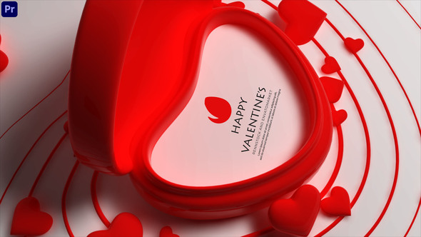 Valetines Day Heart Logo