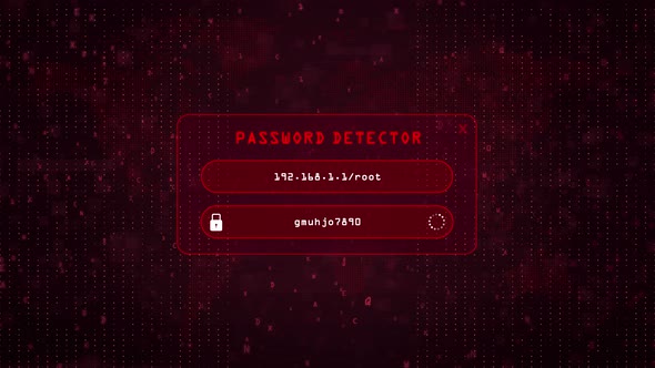 System Password Detector Concept. alt