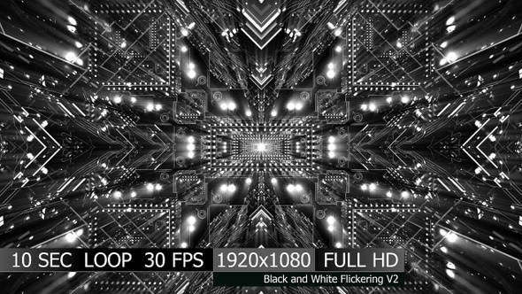Black And White Flickering V2