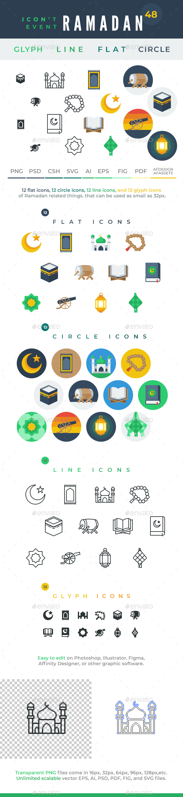 Icon't Event - 48 Ramadan Icons