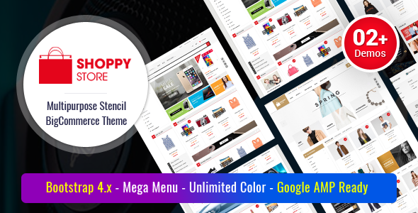 ShoppyStore - Multipurpose Stencil Responsive BigCommerce Theme & Google AMP Ready