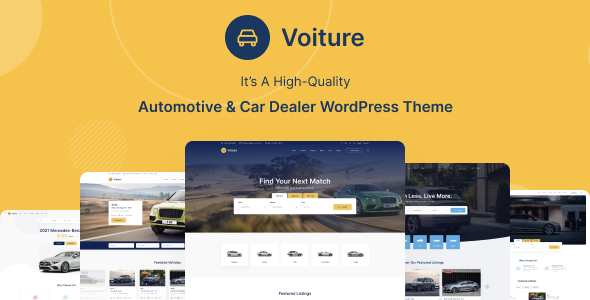 Voiture – Automotive & Car Dealer WordPress Theme