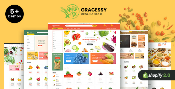 Gracessy | Grocery Store Shopify Theme