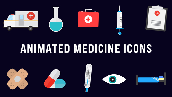 Animated Icons - Medicine