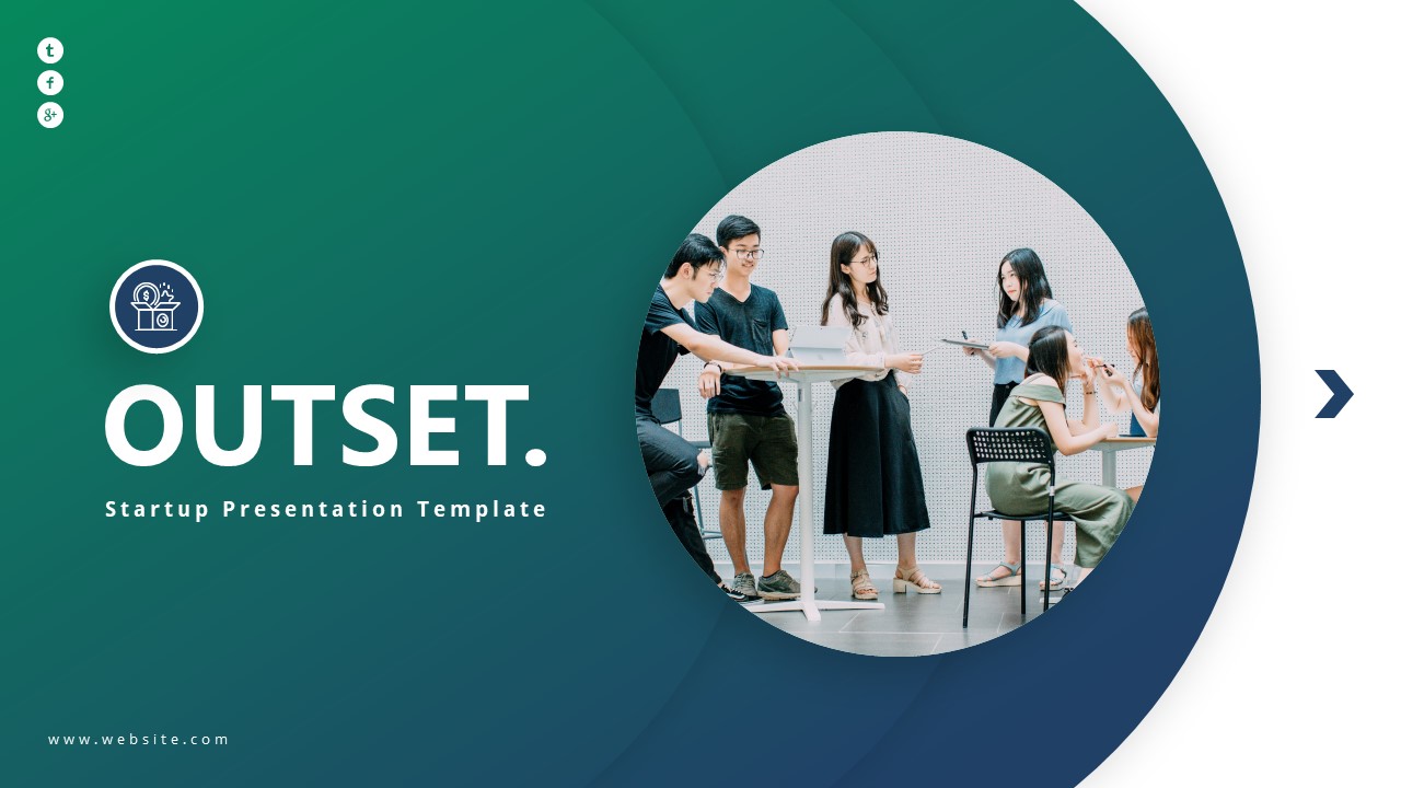 Outset Startup Presentation Template, Presentation Templates | GraphicRiver