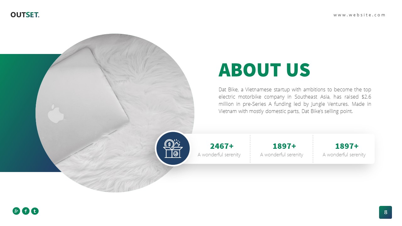 Outset Startup Presentation Template, Presentation Templates | GraphicRiver