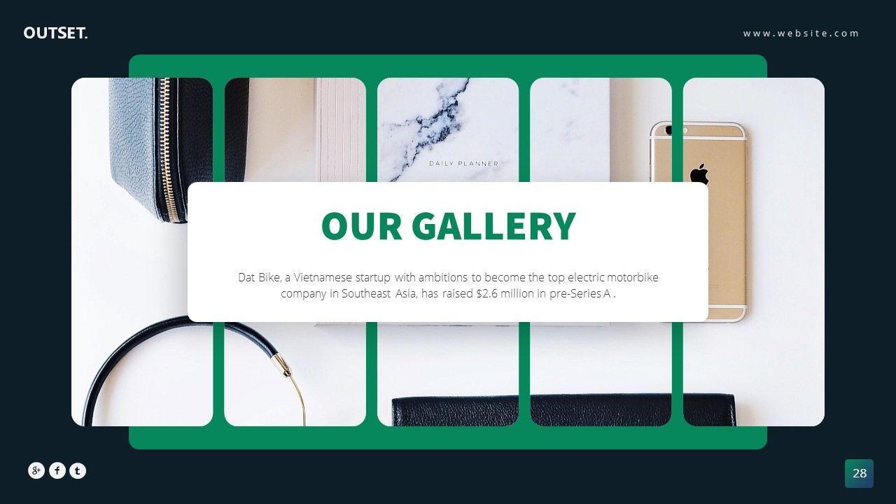 Outset Startup Presentation Template, Presentation Templates | GraphicRiver