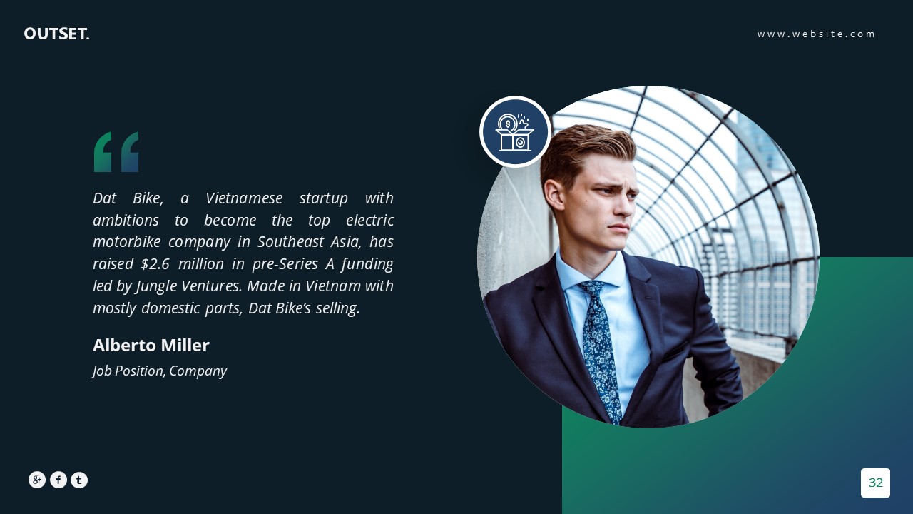 Outset Startup Presentation Template, Presentation Templates | GraphicRiver