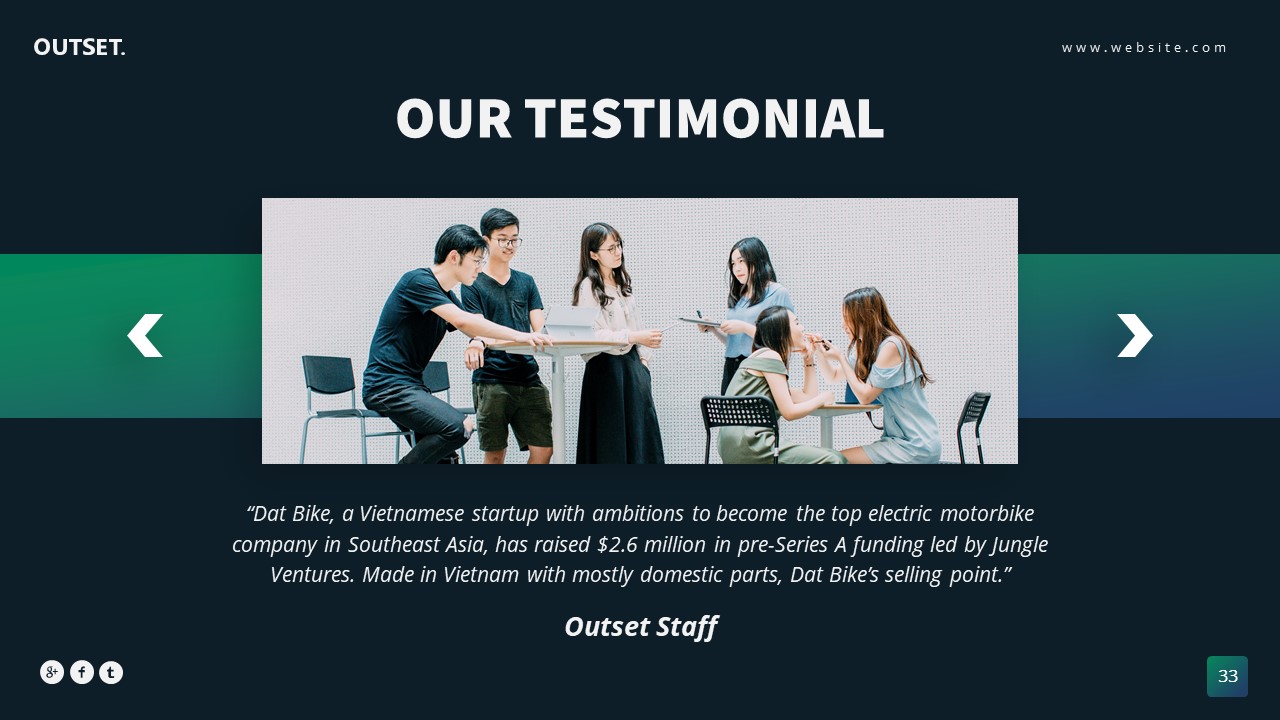 Outset Startup Presentation Template, Presentation Templates | GraphicRiver