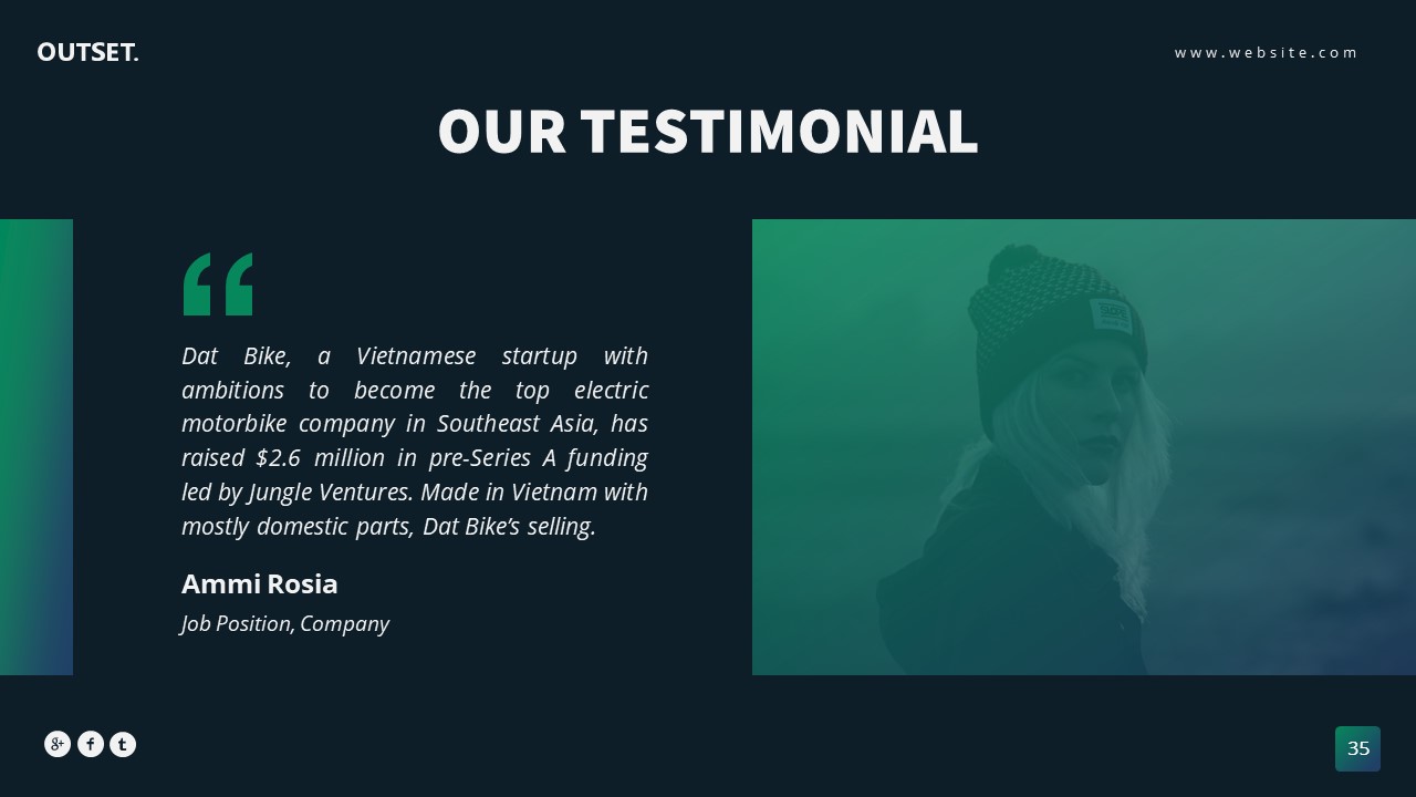 Outset Startup Presentation Template, Presentation Templates | GraphicRiver