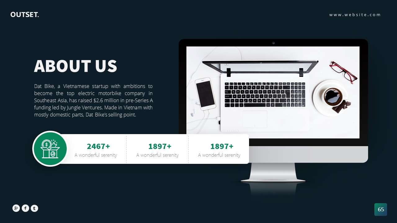 Outset Startup Presentation Template, Presentation Templates | GraphicRiver