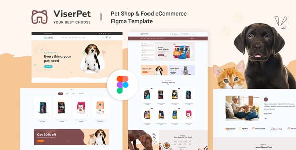 Pet Empire - Pet Shop PSD Template #189848 - TemplateMonster