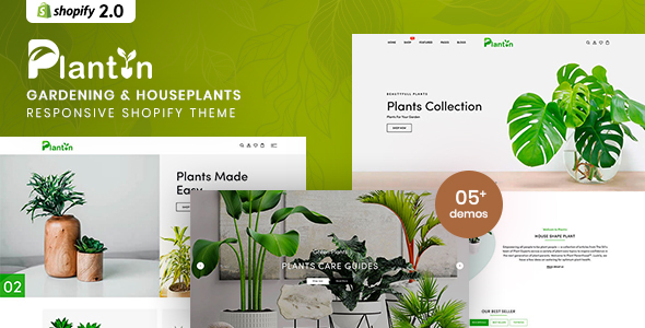 Plantin - Gardening & Houseplants Shopify Theme