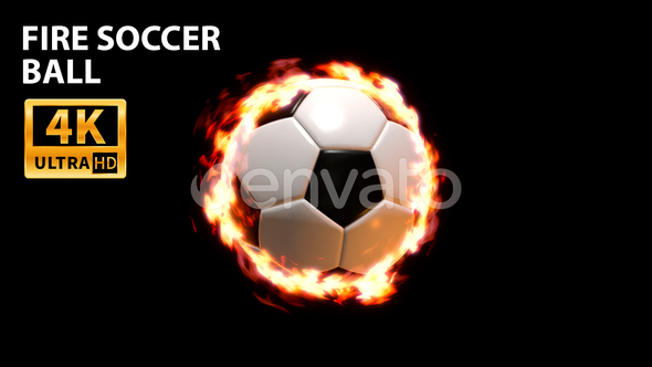 Fire Soccer Ball