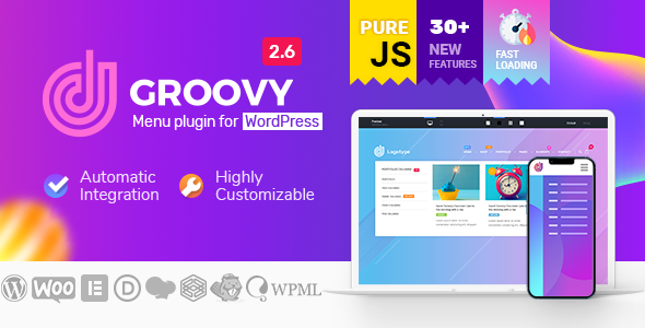 Download Groovy Mega Menu - Responsive Mega Menu Plugin for WordPress