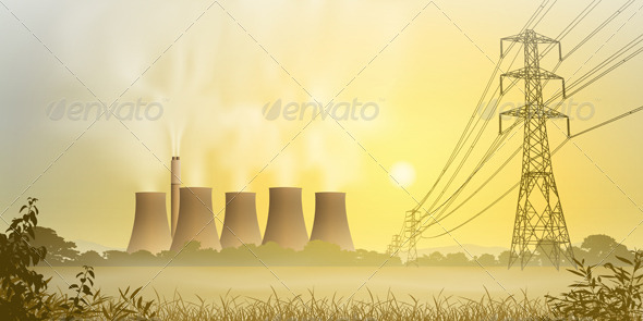 Electricity Plant - Industries Business