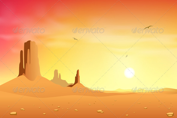 Desert Landscape - Landscapes Nature