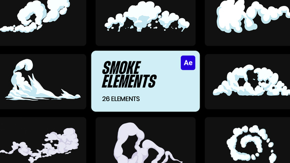 smoke animation after effects download