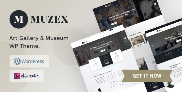 Muzex - Museum WordPress Theme