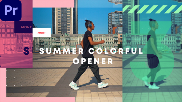 Summer Colorful Opener | Premiere Pro