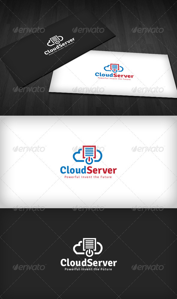 Cloud Server Logo - Symbols Logo Templates